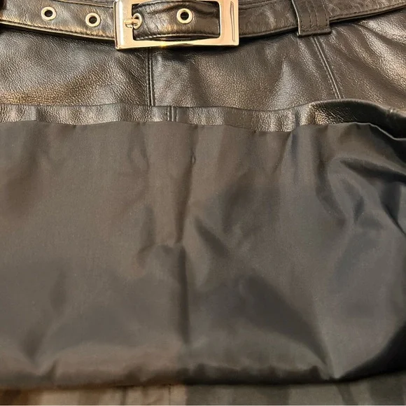 Wilsons Genuine Leather Black Skirt | NWOT - Size 8 - Picture 6 of 9